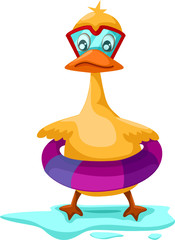 Sticker - Funny duck