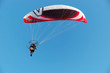 hang glider in action