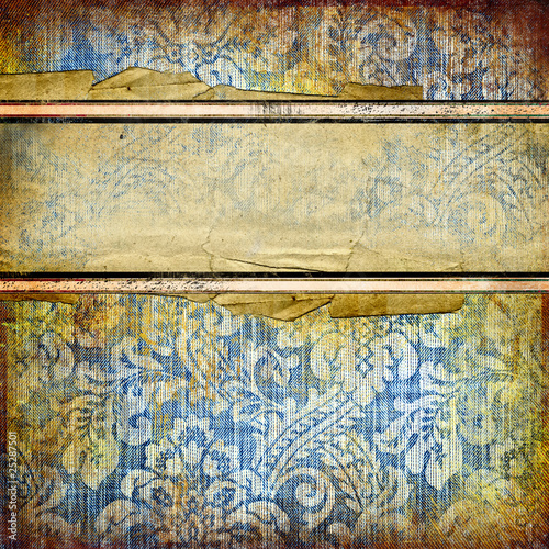 grunge denim bacground with place for text