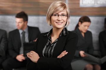 Wall Mural - Confident businesswoman