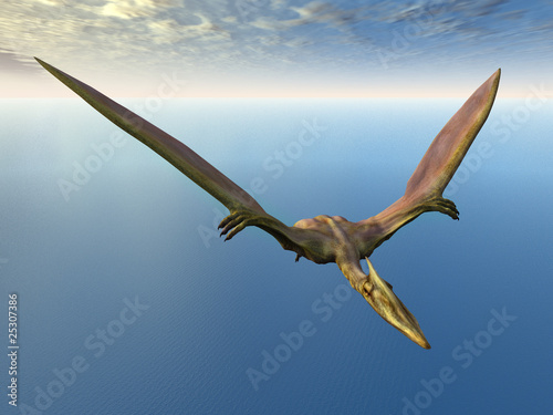 Plakat na zamówienie Flying Dinosaur Quetzlcoatlus