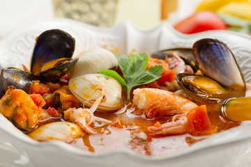 Wall Mural - fish soup-zuppa di pesce