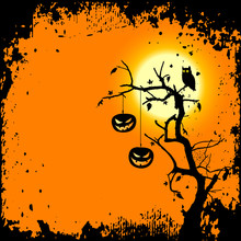 Halloween Background With Place For Your Text