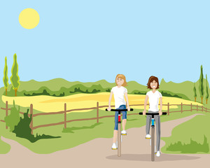 Poster - cycle path