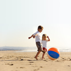 Wall Mural - Beach ball joy