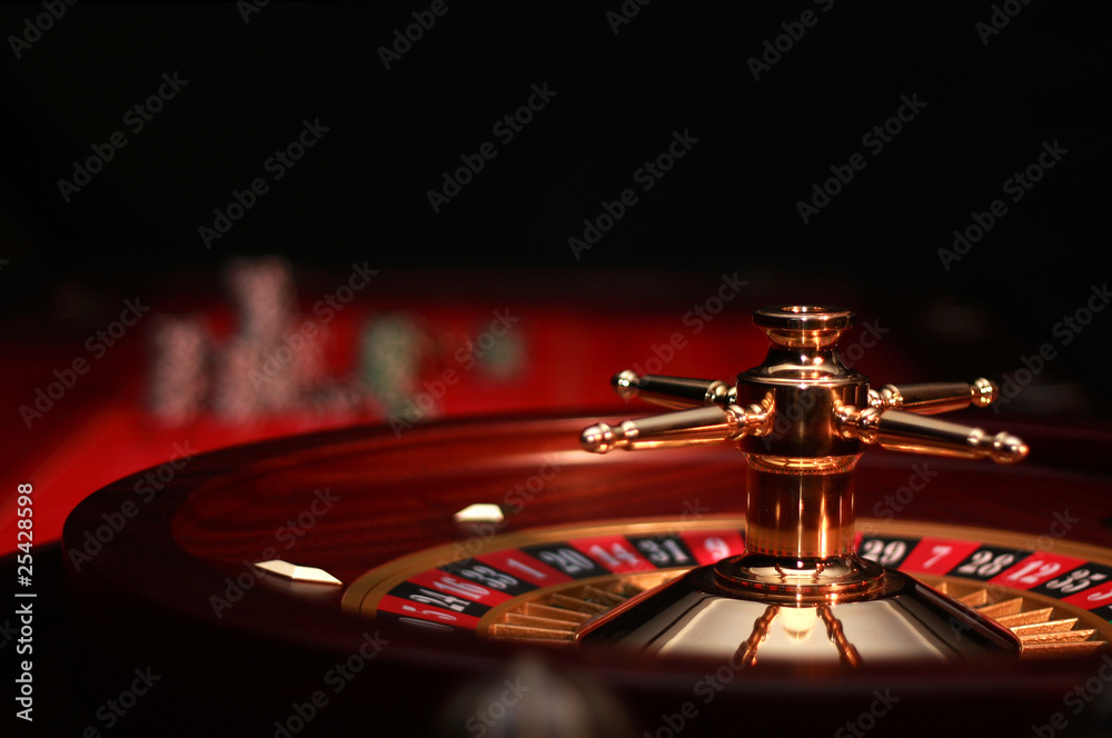 Ruletka - Kasyno - Roulette - Casino - obrazy, fototapety, plakaty 