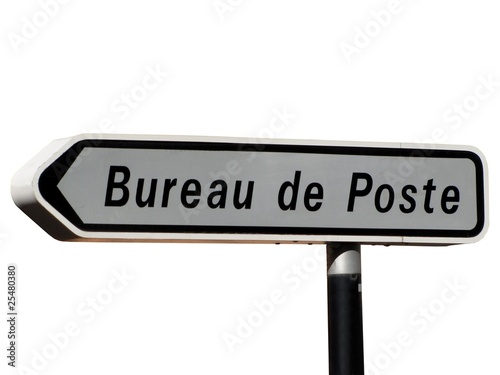 Panneau Directionnel Bureau De Poste Buy This Stock Photo And Explore Similar Images At Adobe Stock Adobe Stock