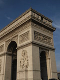 Fototapeta Paryż - Arco del Triunfo en Paris