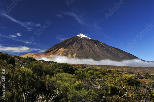 Nowoczesny obraz na płótnie Teide volcano from far