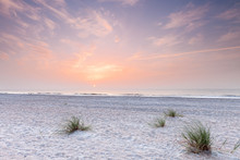 Sunrise Over Atlantic Ocean In South Florida