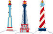 Vector Lighthouses