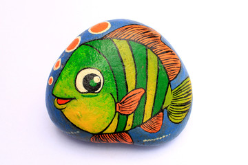 animal rock paint