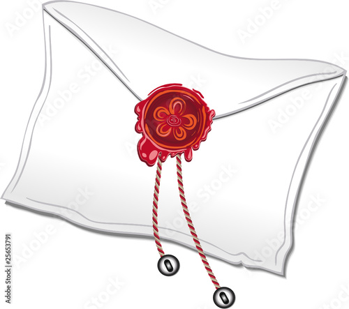 Brief, Briefumschlag, Post, Versand, Siegel – Stock-Vektorgrafik | Adobe Stock