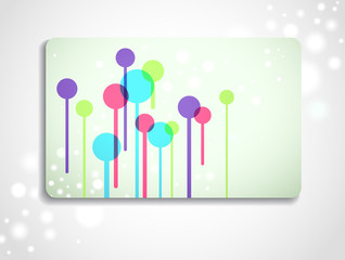 Sticker - gift card