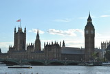 Fototapeta Big Ben - Big Ben and Parliament by the Thames, London, UK