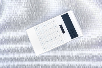 Wall Mural - calculator on binary code