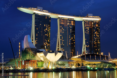 Plakat Golden Marina Bay Sands Hotel and Integrated Resort
