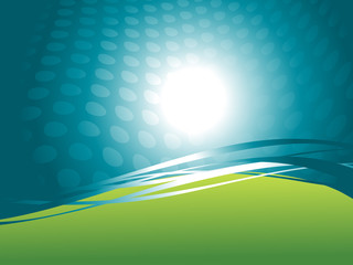 Wall Mural - beauiful wave