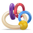 Baby Rattle Rings