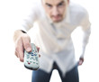 © tiero - man with remote control