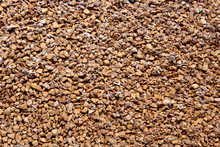Closeup Of Instant Grunge Coffee Background, Texture