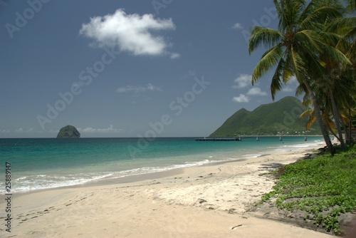 Plage De Martinique Le Diamant Buy This Stock Photo And