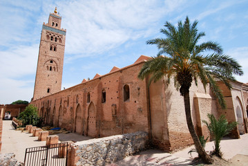 Canvas Print - Vue sur la Koutoubia