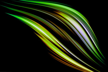Poster - Abstract elegant wave design with space for your text