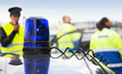 © corepics - blue flashing light