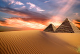 Fototapeta Zachód słońca - Egypt