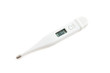 Medical digital thermometer. On display 38 degrees Celsius.