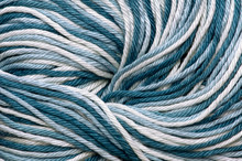 Closeup Of Colorful Wool Yarn