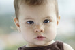 © Rolf Bruderer/Blend Images - Close up of Hispanic baby girl