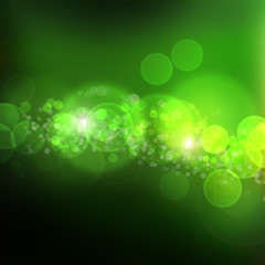 bokeh effect wallpaper illustration