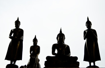 View of buddha statue in Thailand