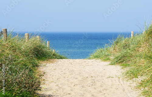 Foto-Leinwand ohne Rahmen - Düne am Meer - Dune at the Ocean (von DOC RABE Media)