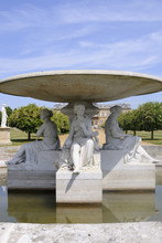 Statues Of Fountain From Wrest Park