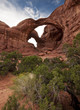 Double Arch Arches National Park Wide Angle
