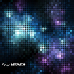 Poster - vector mosaic