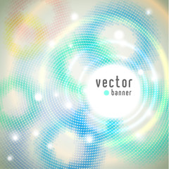 Poster - vector banner with space for Your text