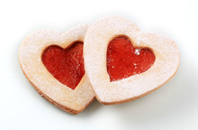 Heart Shaped Shortbread Cookies