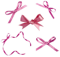 Poster - pink ribbon celebration christmas birthday