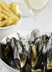 Poster - mussel dinner