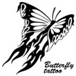 tattoo illustration butterfly