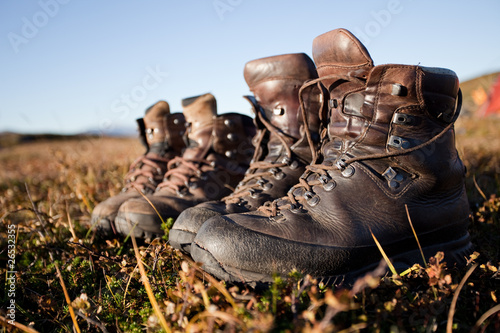 Zwei Paar Alte Wanderschuhe Buy This Stock Photo And Explore Similar Images At Adobe Stock Adobe Stock