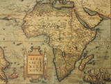 Fototapeta Mapy - antique map of Africa
