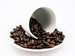 Coffee cup & beans