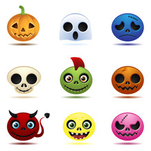 Halloween Monster Icons Vol. 2