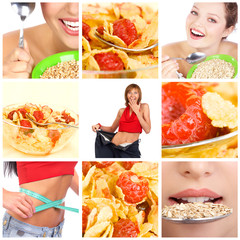 Sticker - Healthy eating