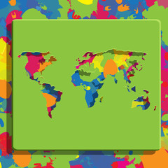 Sticker - color world